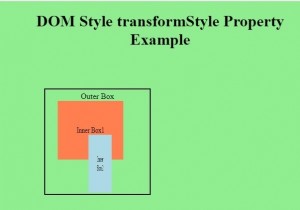HTML DOM Style transformStyleプロパティの使い方を徹底解説