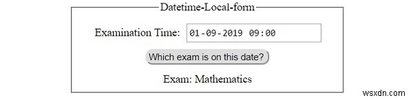 HTMLDOM入力DatetimeLocalフォームプロパティ 