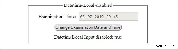 HTMLDOM入力DatetimeLocal無効プロパティ 