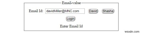 HTMLDOM入力Eメール値プロパティ 