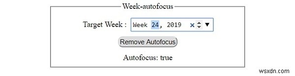 HTMLDOM入力週のオートフォーカスプロパティ 