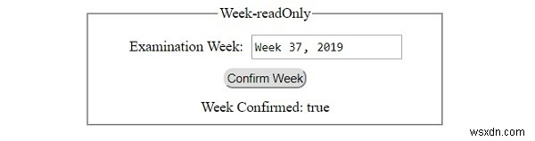 HTMLDOM入力週のreadOnlyプロパティ 