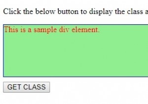 HTMLDOMclassNameプロパティ 
