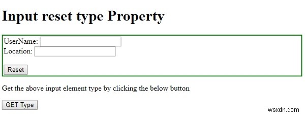 HTMLDOM入力リセットタイププロパティ 