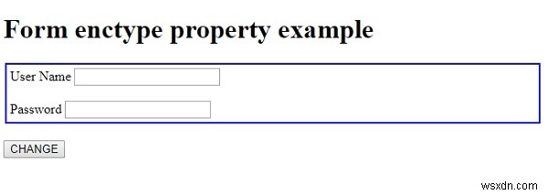 HTMLDOMフォームのenctypeプロパティ 