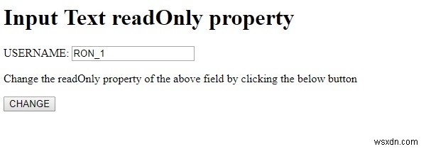 HTMLDOM入力テキストのreadOnlyプロパティ 