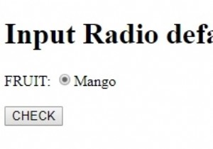 HTML DOM Input RadioのdefaultCheckedプロパティとは？使い方をわかりやすく解説