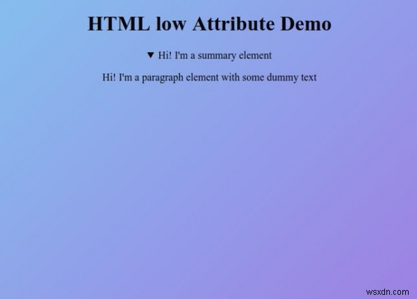 HTMLオープン属性 
