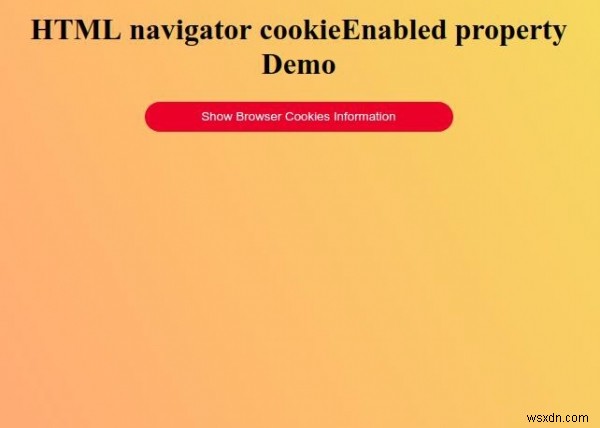 HTMLナビゲータのcookieEnabledプロパティ 