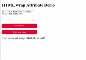 HTMLラップ属性 
