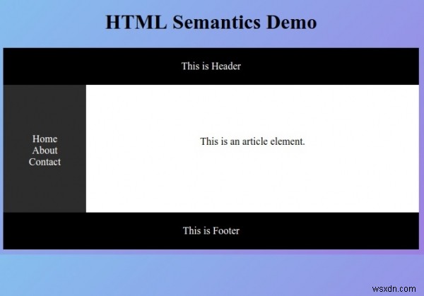 HTML5セマンティクス 
