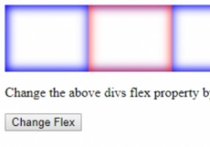 HTMLDOMスタイルのflexプロパティ 