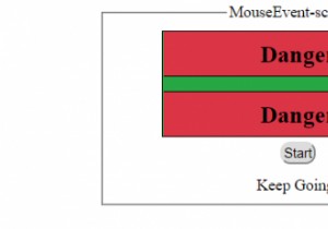 HTML DOMMouseEventscreenYプロパティ 