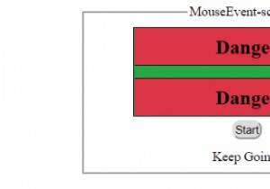 HTML DOMMouseEventscreenXプロパティ 