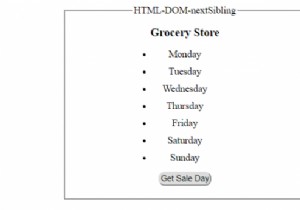 HTMLDOMnextSiblingプロパティ 