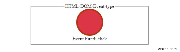 HTMLDOMイベントタイププロパティ 