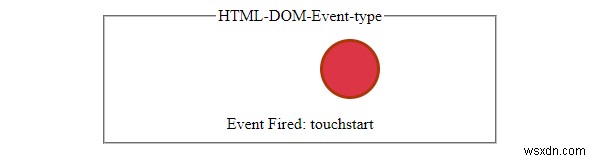 HTMLDOMイベントタイププロパティ 