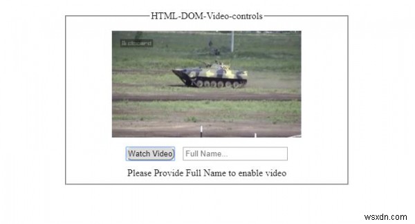 HTMLDOMビデオコントロールプロパティ 