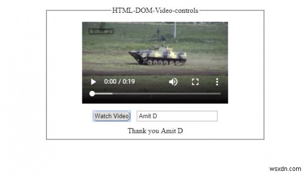 HTMLDOMビデオコントロールプロパティ 