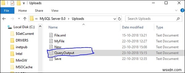 MySQLクエリ出力をExcelまたは.txtファイルに保存する方法は？ 