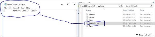MySQLクエリ出力をExcelまたは.txtファイルに保存する方法は？ 
