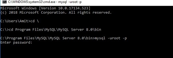 Windows10でMySQLコマンドラインを開く方法は？ 