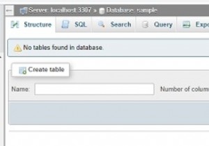 PHPMyAdminを使用してMySQLデータベースで小数精度とスケール数を指定するにはどうすればよいですか？ 