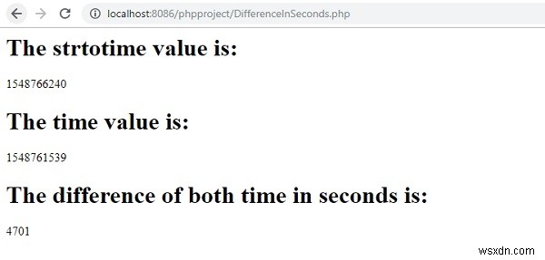 日時を秒に変換するPHPのMySQLTIME_TO_SEC（）メソッドに相当するものは何ですか？ 