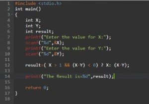 三項演算は、CやC ++と同じようにMySQLに存在しますか？ 