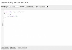 SQL ServerでMySQLの「LIMIT」を作成するにはどうすればよいですか？ 