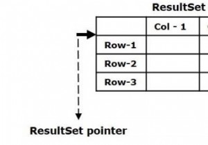 JDBCの結果とは何ですか？ ResultSetオブジェクトからデータを取得する方法は？ 