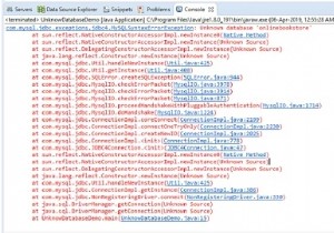 JavaとMySQLで発生するJDBCエラー「Unknown database」の原因と解決方法