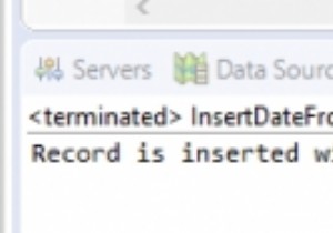Javaを使用してDATEをMySQL列の値に挿入するにはどうすればよいですか？ 