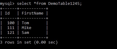 MySQLテーブルをJavaMySQLで更新します 