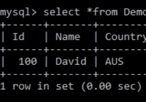 Javaを使ってMySQLテーブルにレコードを挿入する方法