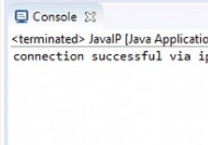 Java –ipAddressを使用したMySQL接続 