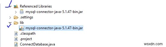 コネクタをクラスパスに設定するためのJavaMySQL接続の接続エラーを修正しますか？ 