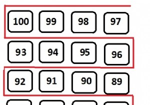 C言語で行列をスネークパターンで出力する方法（最後の列から開始）