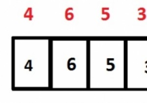 配列のソートされた個別の要素をC言語で出力します 