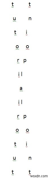 Cプログラムで奇数の長さの文字列を「X」形式で印刷します。 