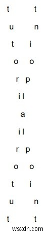 Cプログラムで奇数の長さの文字列を「X」形式で印刷します。 