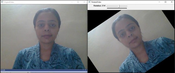 C ++を使用してOpenCVでビデオを回転させる方法は？ 