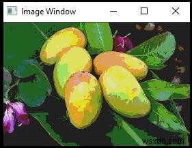 OpenCVのイテレータメソッドを使用して色を減らす方法は？ 