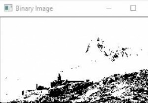C ++を使用してOpenCVでバイナリイメージを反転する方法は？ 