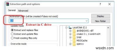 WindowsにOpenCVforC ++をインストールするにはどうすればよいですか？ 