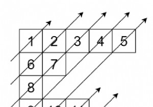 C++の対角トラバースII 