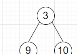 C++で二分木の右葉の合計を見つけるプログラム 