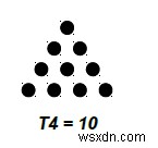 C ++のシリーズ1、3、6、10…（三角数）の合計 