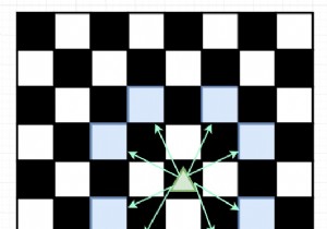 C++で解くチェス盤上のナイトが盤内に残る確率の求め方
