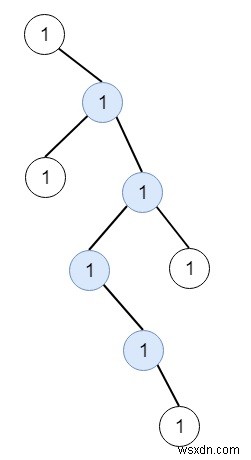 C++のバイナリツリーで最長のZigZagパス 